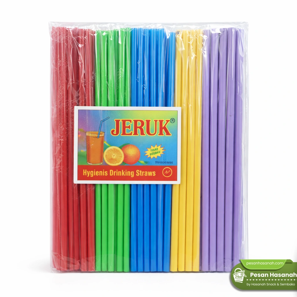 Sedotan Lempeng ( 1 Warna )