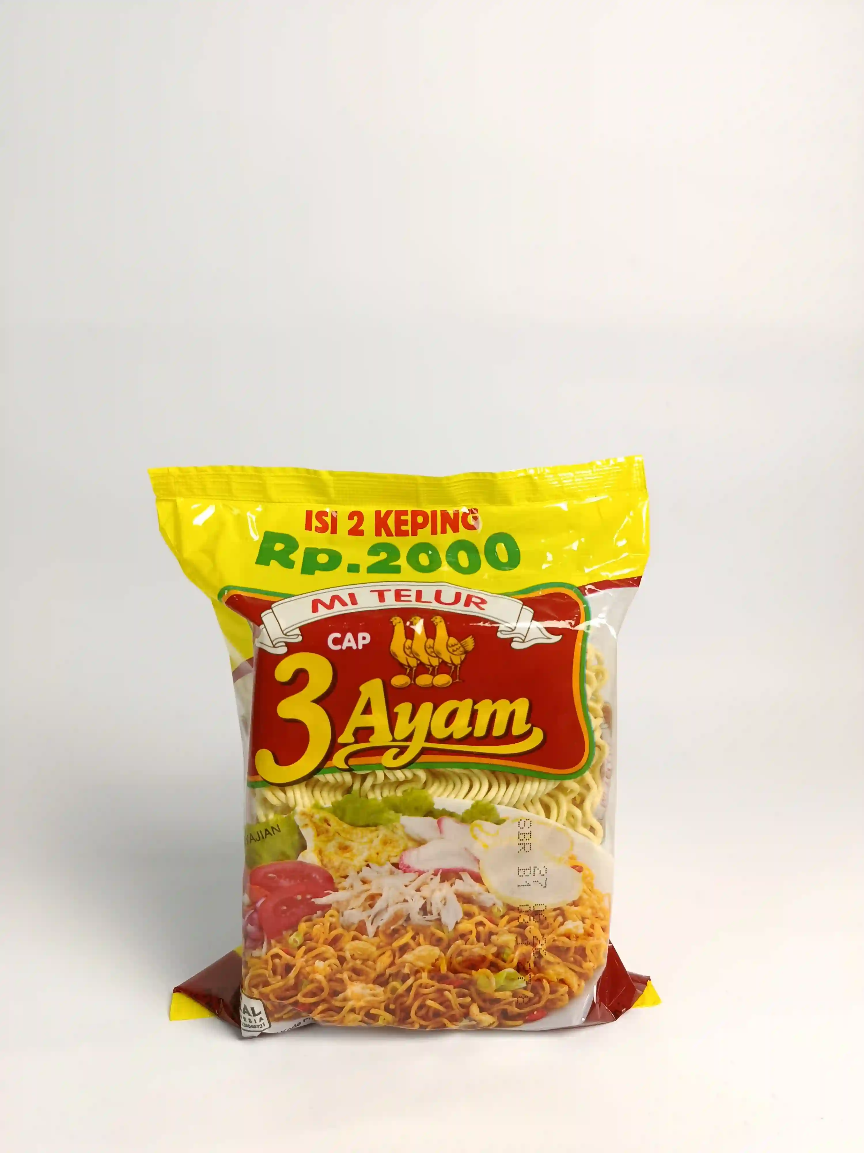 Mi Telur Cap 3 Ayam 110 G