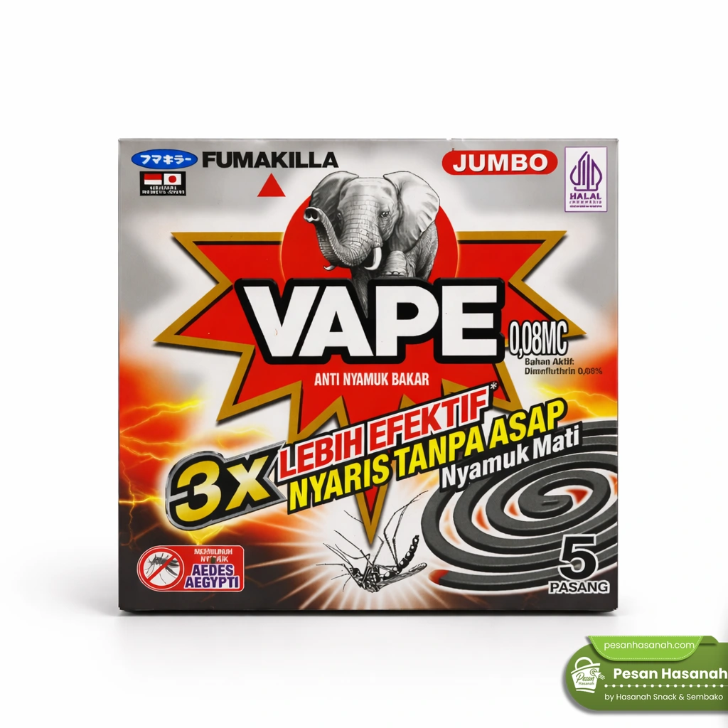 Obat Bakar Vape Tanpa Asap 5 Pasang