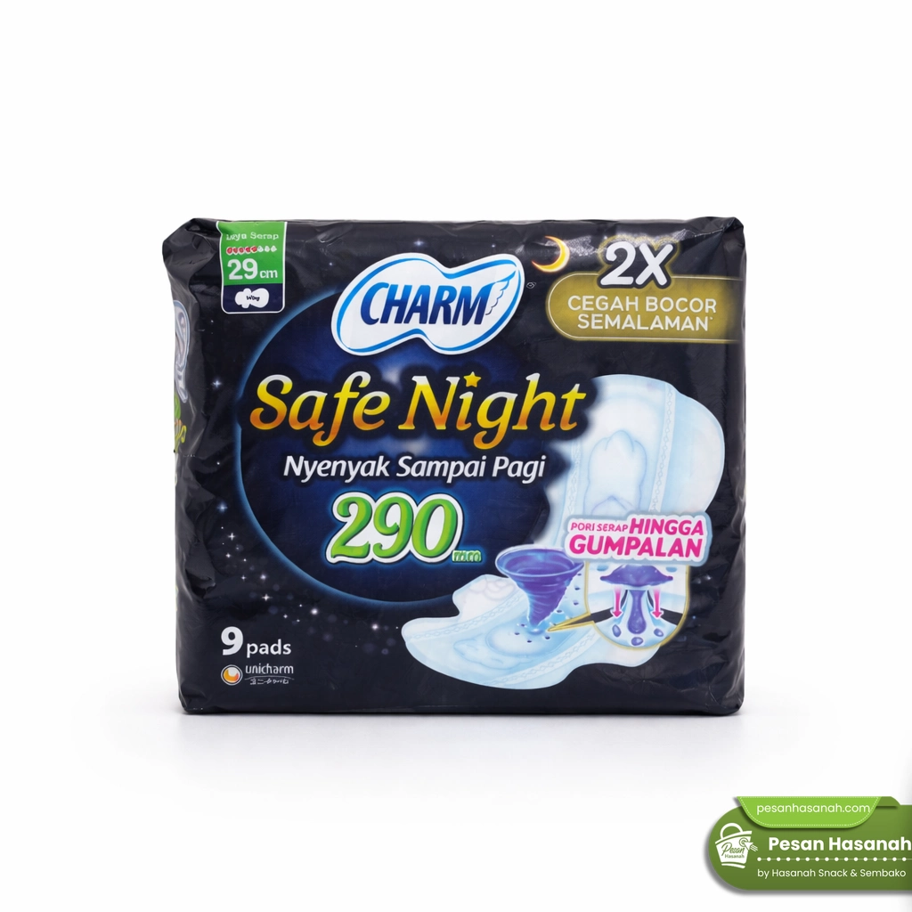 Charm Body Fit Safe Night Wing 29 Cm Isi 10