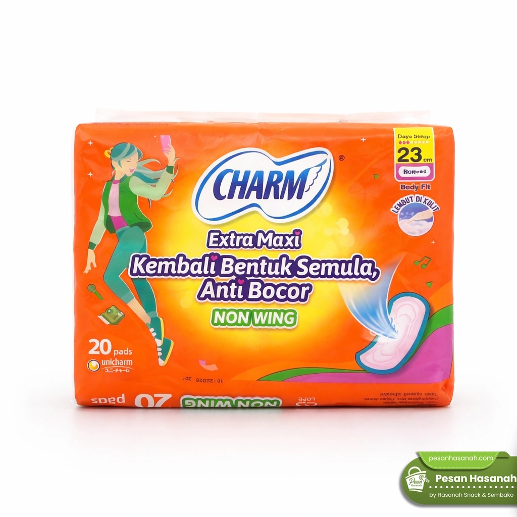 Charm Body Fit Extra Maxi 23 Cm Isi 20