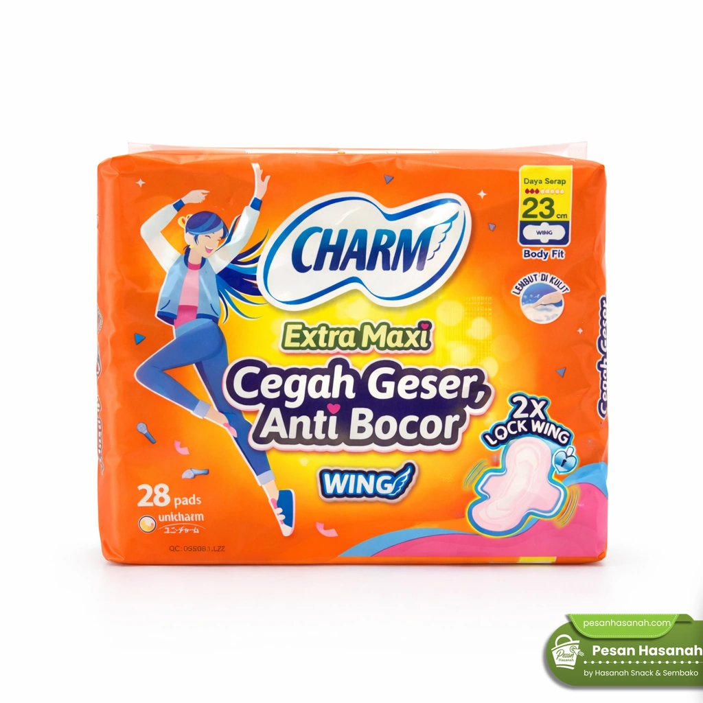 Charm Body Fit Extra Maxi Wing 23 Cm Isi 30