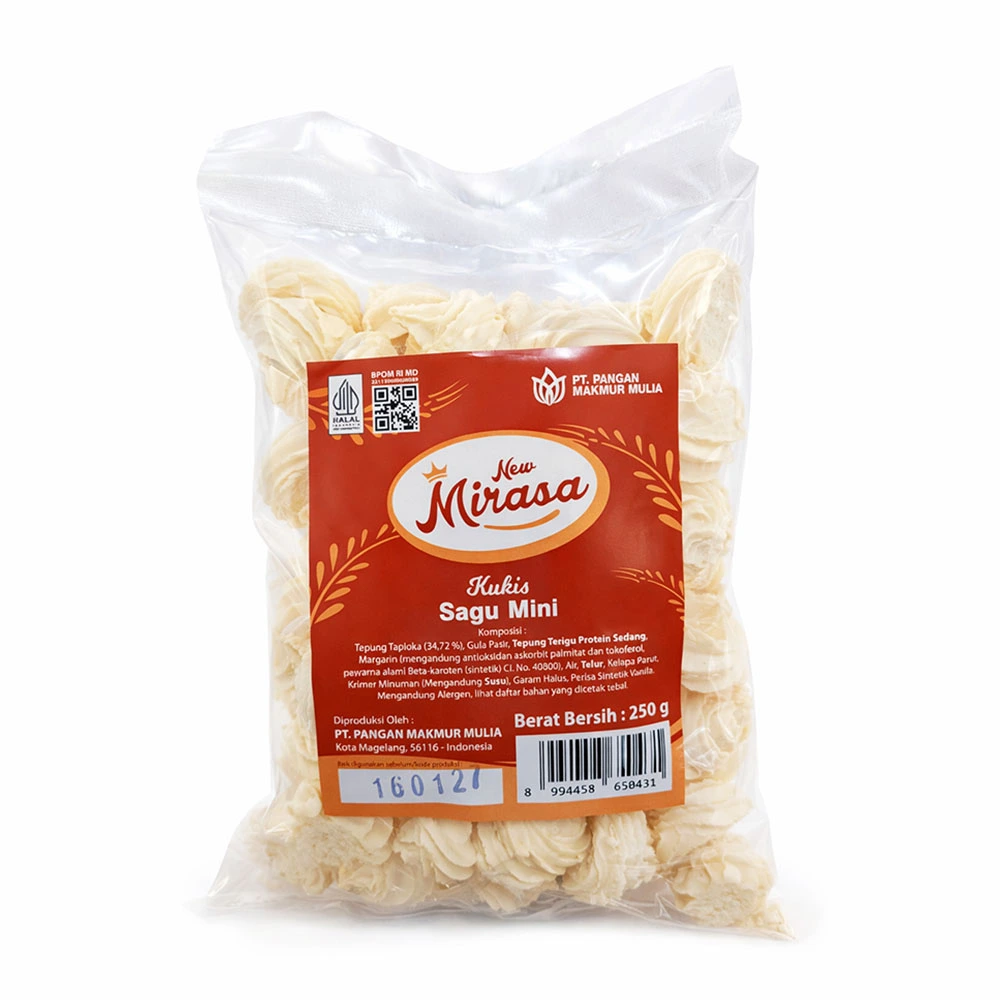 Snack New Mirasa Sagu Mini 250 G