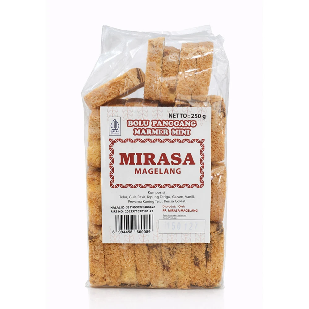 Snack New Mirasa Bagelan Marmer 250 G
