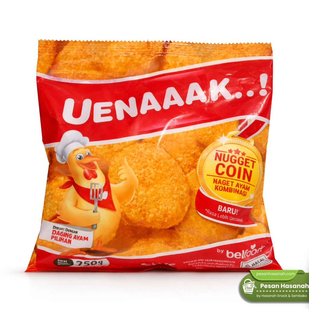 Belfoods Uenaaak Nugget Coin 250 G