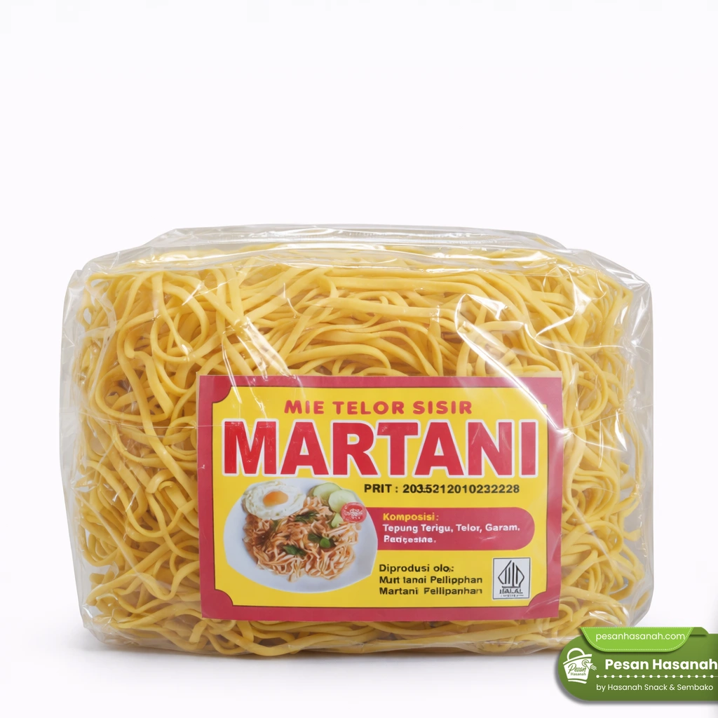 Martani Mie Telor Sisir 4 Keping