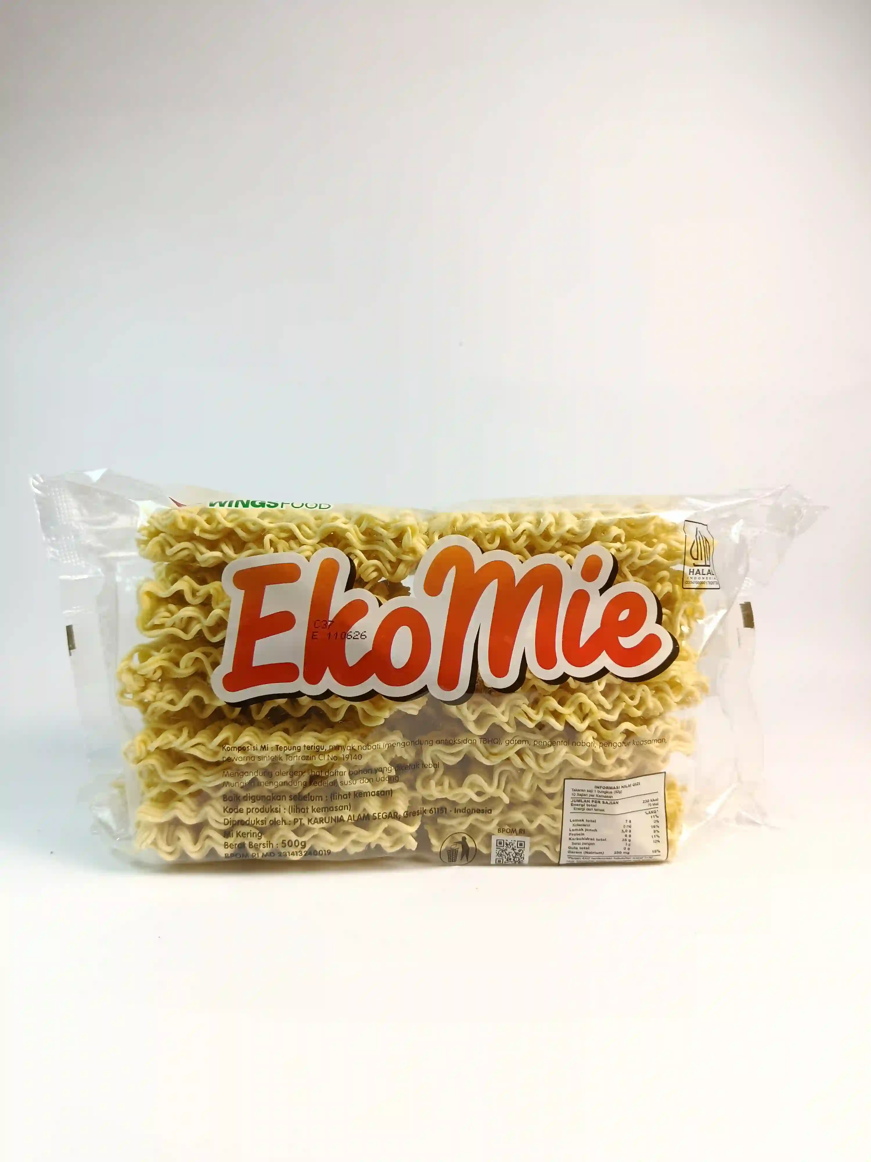 Mi Kering Eko Mie 600 G