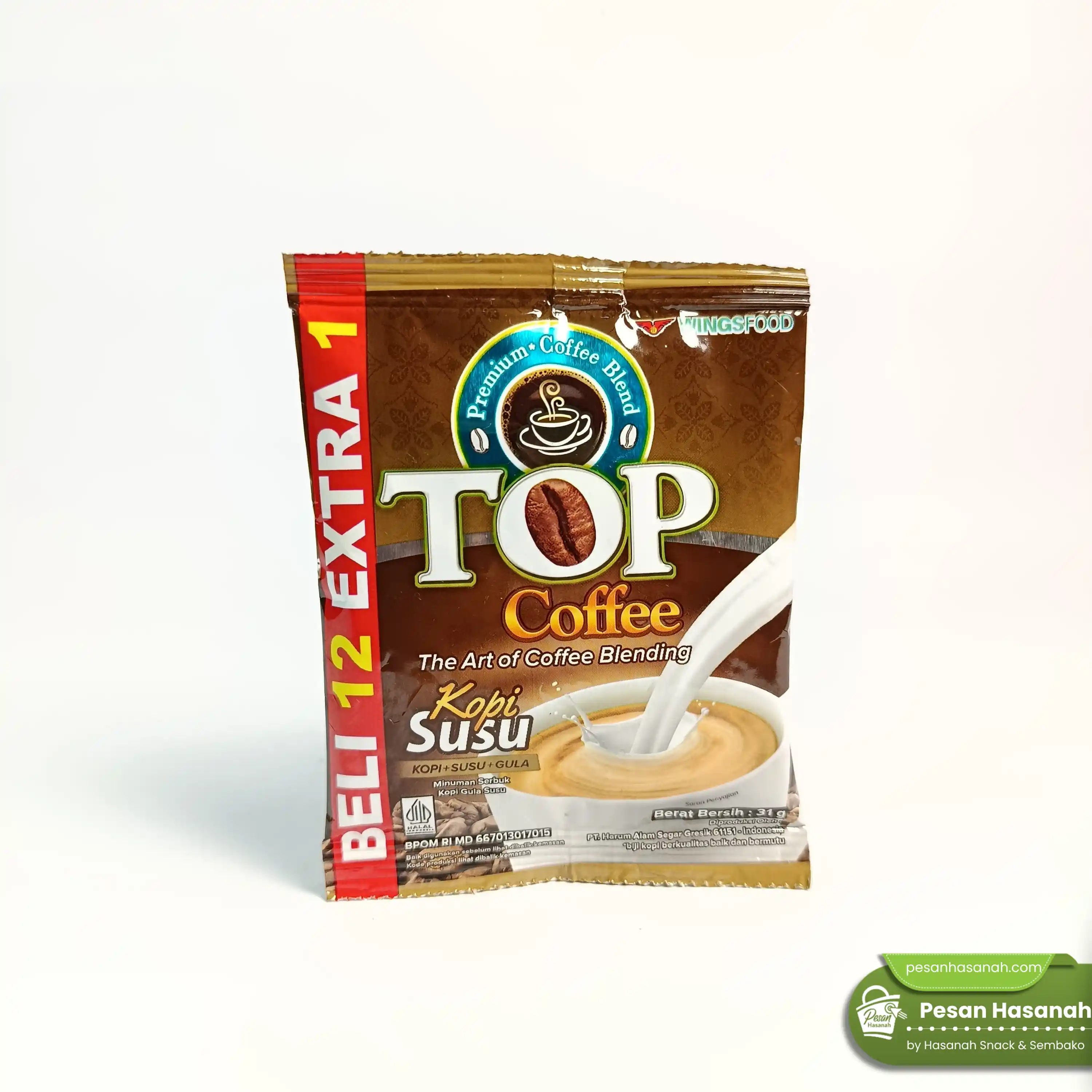 Kopi Top Susu 31 G