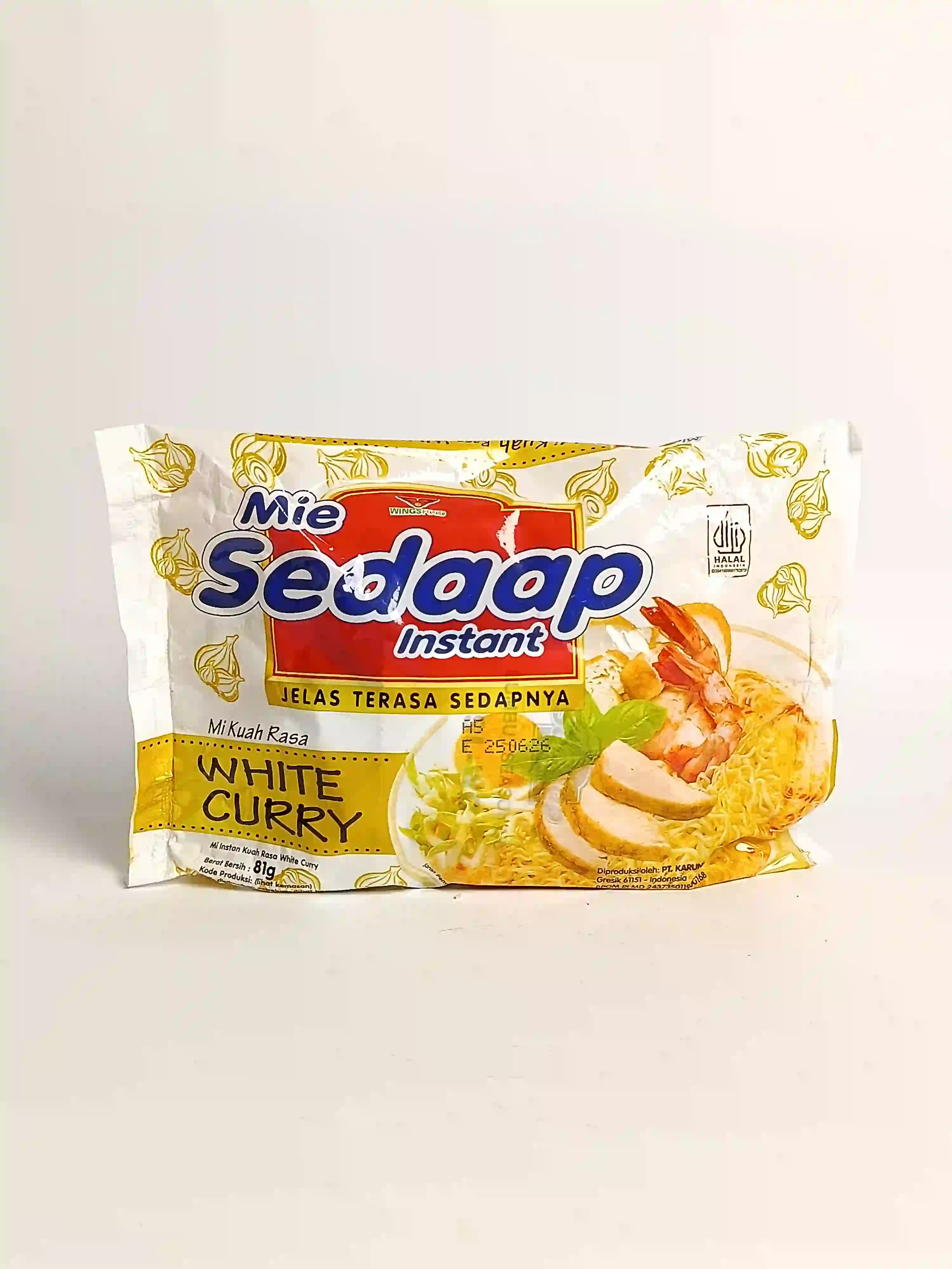 Mi Instan Kuah Sedaap Rasa White Curry 81 G