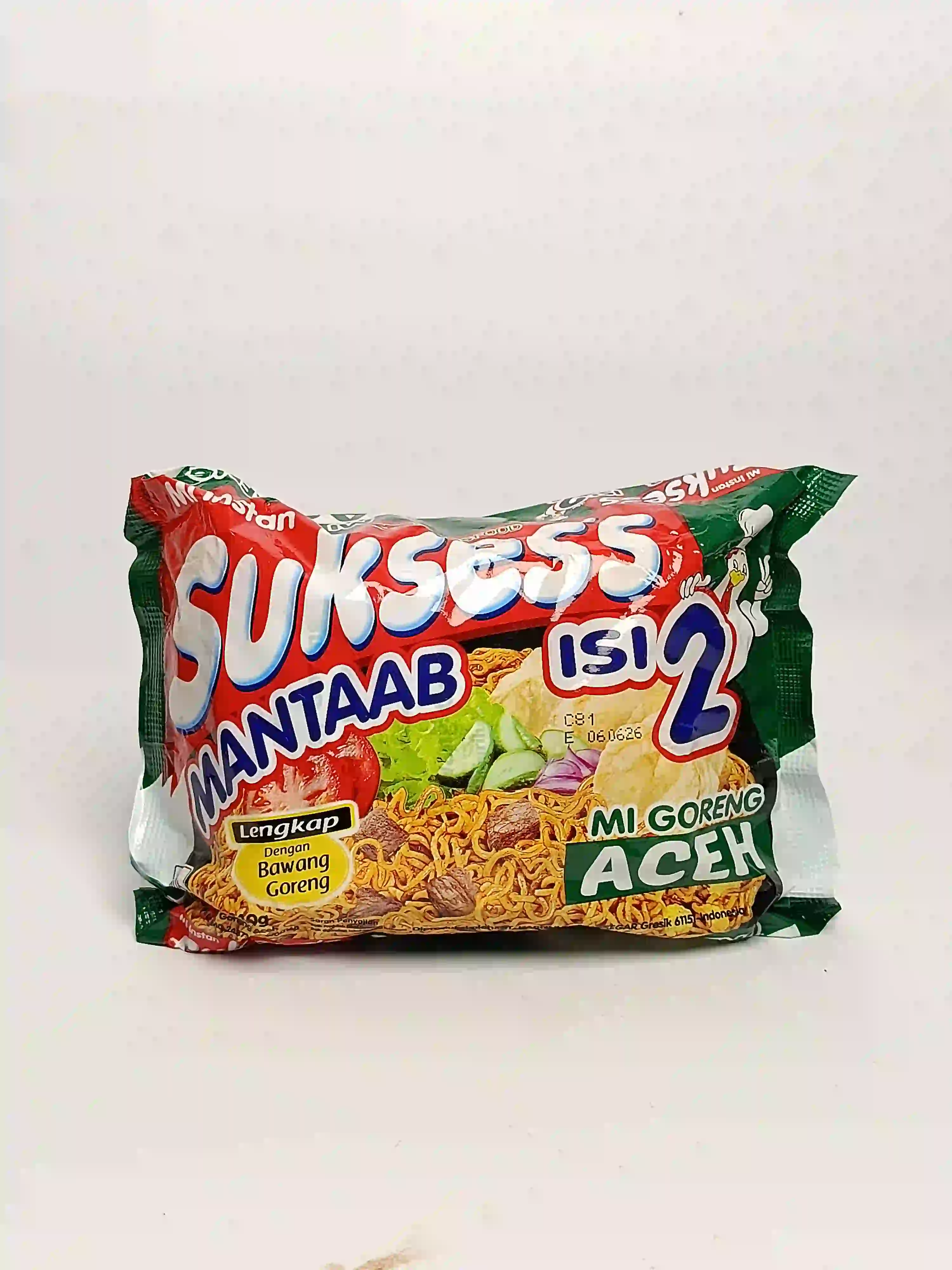 Mi Instan Sukses Isi 2 Goreng Aceh 140 G