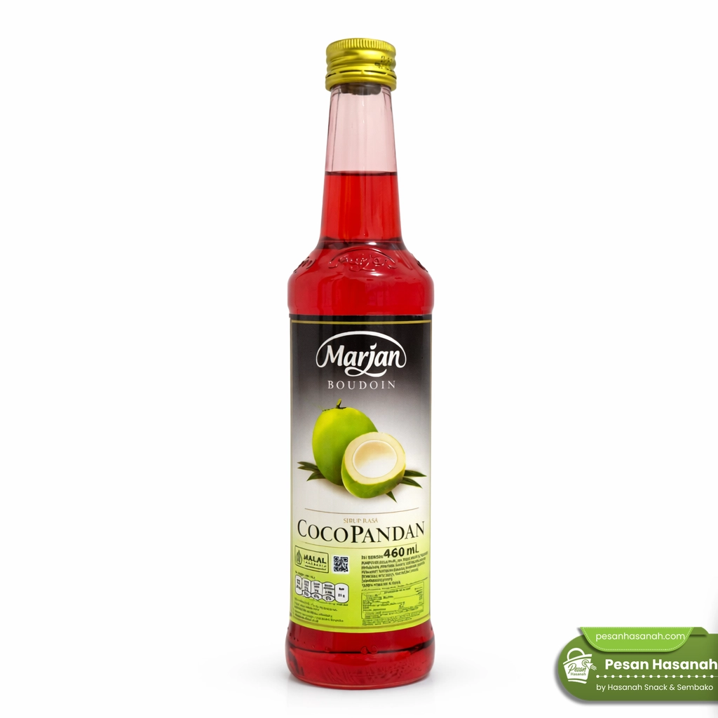 Sirup Marjan Boudoin Coco Pandan 460 Ml
