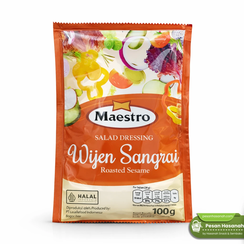Maestro Wijen Sangrai 100 G