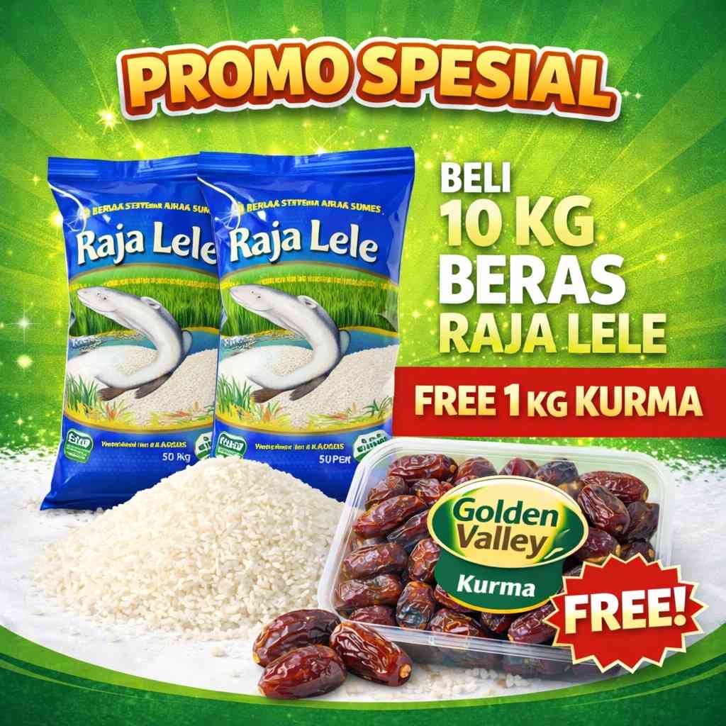 Beli Beras Free Kurma Golden Valley
